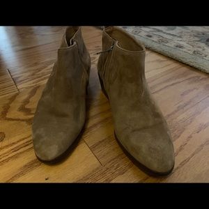 J Crew suede bootie